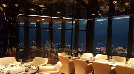Restoran Fine Dining dan Bar Modern Tertinggi di Indonesia 